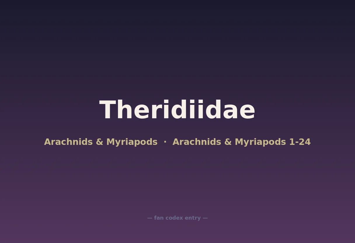 Theridiidae